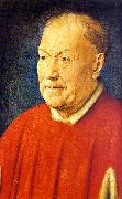 Jan Van Eyck Portrait of Cardinal Niccolo Albergati USA oil painting artist